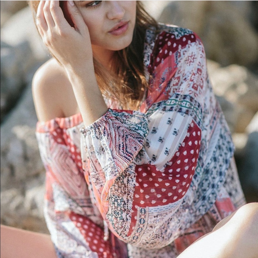 New✨ Printed long sleeve top